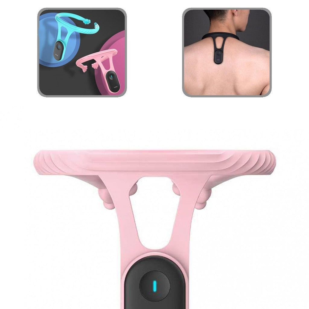 Posture corrector vibrates when you slouch