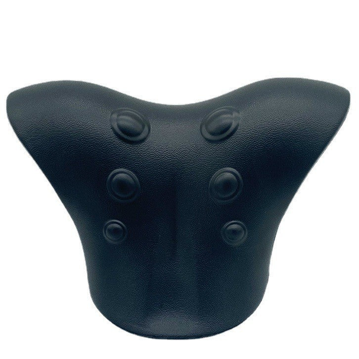 Neck stretcher supporting the neck and shoulders