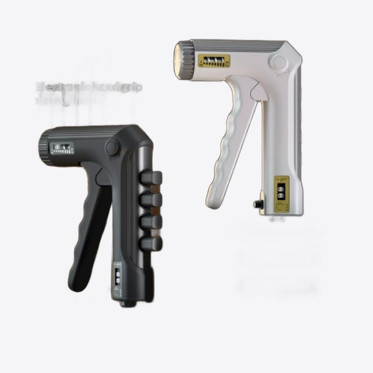 Adjustable grip strengthener with rep counter, Heimform catalogue photo
