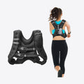 Adjustable weighted vest 5 kg or 9 kg with reflective strips, Heimform catalogue photo